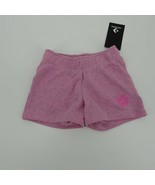 Converse Little Girl&#39;s Overdyed Pink Shorts 6 Logo - £10.90 GBP