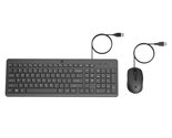 HP 150 Wired Mouse and Keyboard Combo - Full-Sized, Low-Profile Keyboard... - £27.61 GBP