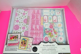 Colorbok Lollipop Scrapbook Ensemble Kit Bright Floral New Sealed In Box - $29.00
