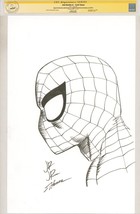 CGC SS John Romita Jr. &amp; Scott Hanna Original Comic Art Sketch ~ Spider-man - £522.29 GBP
