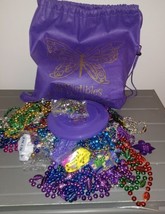 Huge Lot Of Mardi Gras Beads Mostly Funky Tucks And More 6+ Pounds! - £50.99 GBP