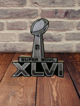 Championship Game Super Bowl Xlvi Super Bowl 46 Giants Jersey Logo IRON-ON Patch - $12.57