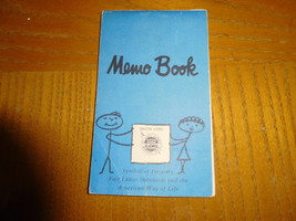 VINTAGE ILGWU LADIES GARMENT WORKERS UNION MEMO BOOK 252 - $10.00