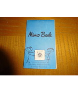 VINTAGE ILGWU LADIES GARMENT WORKERS UNION MEMO BOOK 252 - $13.67 CAD