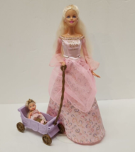 2003 Mattel Barbie Princess Palace Playset - Princess Barbie &amp; Krissy B4769 - £27.05 GBP