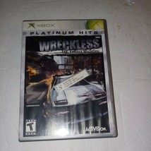 Wreckless: The Yakuza Missions (Xbox, 2002) Platinum Hits - £9.58 GBP