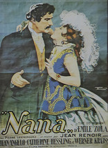 Nana - 1926 - Movie Poster - Framed Picture 11 x 14 - $32.50