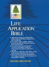 Life Application Bible: NKJV (Navy Bonded Leather) Tyndale - £22.99 GBP