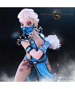 Elsa_Sub_zero_Mortal_Kombat_( Fan Art/3 }Unpainted or fully painted - $187.11+