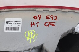 07-10 BMW E92 328i 335i Coupe Outer Tail Light Lamp Driver Left LH image 10