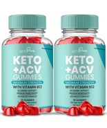 KetoPure ACV Gummies Max Strength Apple Cider Vinegar Wellness 2 Pack - $67.50