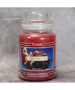 Yankee Candle Christmas Eve Black Band Label Large 22 oz Retired #A  Xmas - $851.64 MXN