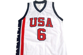 Tracy McGrady #6 Team USA Men Basketball Jersey White Any Size image 4