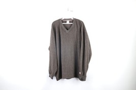 Vintage 90s Russell Athletic Mens Large Distressed Blank Terry Cloth Swe... - $923.82 MXN