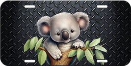 Koala Bear Australia Flag Heart Hearts Love Aluminum Metal License Plate 182 - £10.07 GBP+