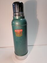 Vintage Stanley Metal Thermos Super Vac With Cork Original - $29.65