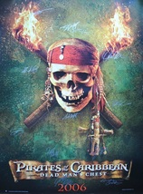 PIRATES Of THE CARIBBEAN Movie Poster x11 - Dead Man&#39;s Chest   27&quot;x 40&quot; ... - $1,579.00