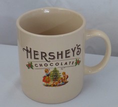 HUGE 28 OZ Hershey&#39;s Christmas Hot Chocolate or Coffee Tea mug cup Ceramic - £11.79 GBP