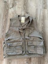 ShooterKing Vest Multi Pockets Tan Khaki Hunting Outdoors size XL - $22.49