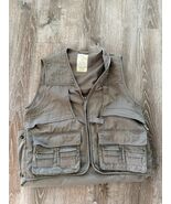 ShooterKing Vest Multi Pockets Tan Khaki Hunting Outdoors size XL - $22.49