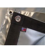 Tarp, Heavy Duty, Charcoal Gray, Waterproof, 18 Oz. Vinyl w/ Reinforced ... - $725.01 MXN+