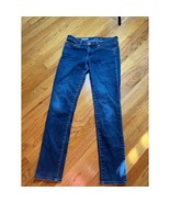 Adriano Goldschmied The Stilt Cigarette Jean size 29R stretch dark wash - $26.57 CAD