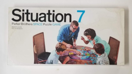 Situation 7 Vintage Space Puzzle Game Parker Brothers 1969 Planets Astronauts - £29.26 GBP