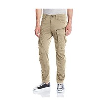 G-Star Men&#39;s Rovic Zip 3D Tapered Trousers, Beige (Dune), W31/L32  - $178.00