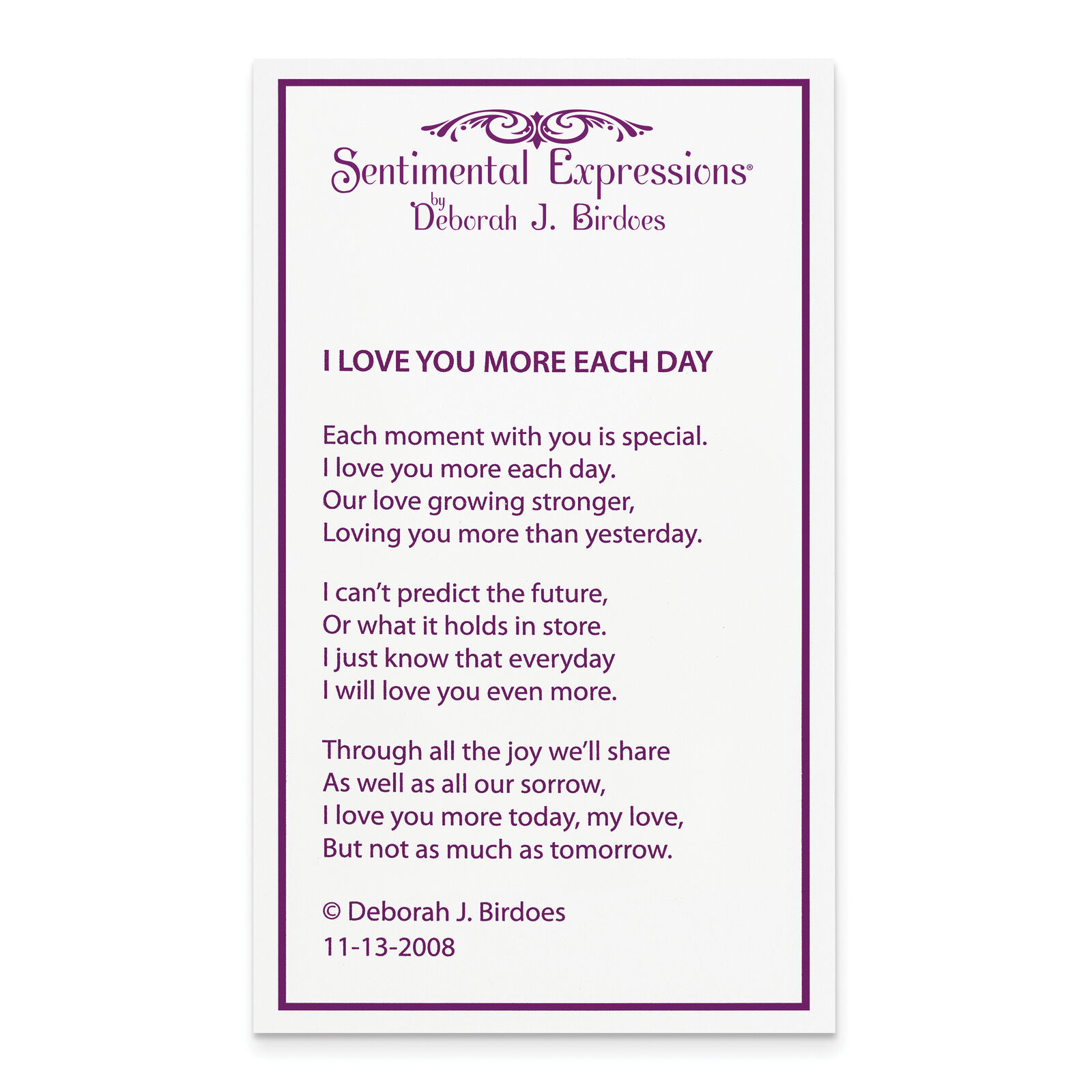 Sentimental Expressions Silver Rhodium and Gold-plated CZ I Love You More Each D Item image 7