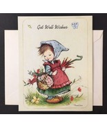 Anne Liese Get Well Card Vintage Unused Greeting Card Bible Verse - $5.00