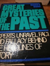 Great Mysteries of the Past : Experts Unravel Fact and Fallacy Behind th... - $9.90