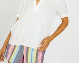 Current Air Jayla Split Neck Short Sleeve Blouse Size L - €46,61 EUR