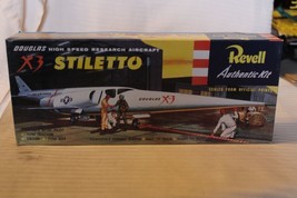 1/63 Scale Revell, Douglas X3 Stiletto Jet Model Kit #259-89 BN Open Box... - $89.06