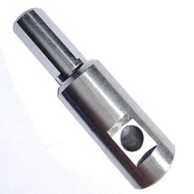 304 Stainless Steel Ice Auger Drill Adapter Fits Drill Chuck: 1/2&quot; Plus ... - £22.02 GBP