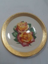 Miniature Rose Rainbows End American Rose Society Collectors Plate 6.5&quot; - $11.57