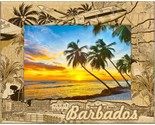 Barbados Laser Engraved Wood Picture Frame Landscape (3 x 5) - $25.99