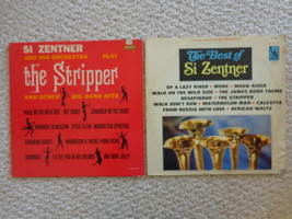 Si Zenther 2 LP&#39;S (#2297)The Stripper LRP 3247, The Best of Si Zenther LRP 3427 - £16.73 GBP