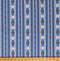 Cotton Southwestern Tucson Aztec Tribal Fabric Print by the Yard D463.59 - £23.48 GBP