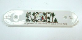 Vintage Christmas Noel Plaque Ceramic 31397 Holiday  - $29.69
