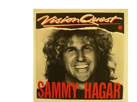Sammy Hagar Poster Vision Quest Van Halen Flat - $500.90 MXN