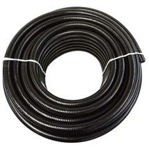 1/2 In.x50 Ft. PVC Schedule 40 Black Ultra Flexible Pipe Used Ponds Water Garden - £125.86 GBP