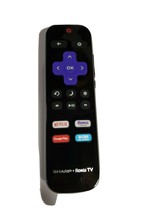 New Original Sharp LC-RCRCA-21 Remote Control Netflix, Roku, Google Play, CBS - $21.82
