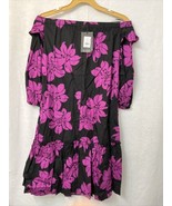Women&#39;s Balloon Long Sleeve Dress - Who What Wear™ Size S - Floral - £9.34 GBP