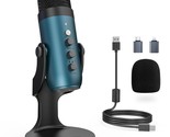 Usb Condenser Microphone,Computer Pc Gaming Mic,Plug&amp;Play Microphones Fo... - $65.99