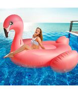 TURNMEON 102&quot; Giant Flamingo Pool Float Inflatable Summer Beach Float Sw... - $2,297.46 MXN