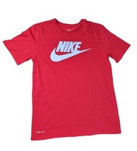 Nike Dri-Fit Swoosh Top Team Red Soft Comfort T-shirt Men&#39;s Size Medium  - £8.21 GBP