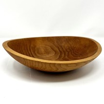 Tree Spirit Carved Wooden Bowl 11&quot; - £28.08 GBP