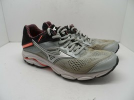 Mizuno Women&#39;s Wave Inspire 15 Running Shoe Sky Gray-Silver 8M - £30.95 GBP