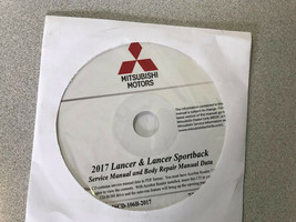 2017 Mitsubishi Lancer &amp; Sportback Servizio Riparazione Officina Manuale CD - £171.79 GBP