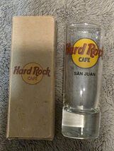 Hard Rock cafe shot glass/San Juan edition-w-box. - $10.00